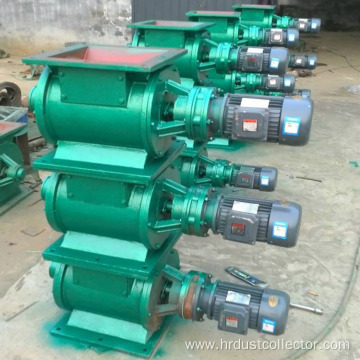 Square or round flanged impeller rotary valve